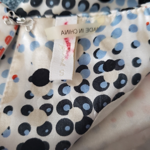 7 for all mankind Polkadot Pop Art Top - Picture 3 of 3